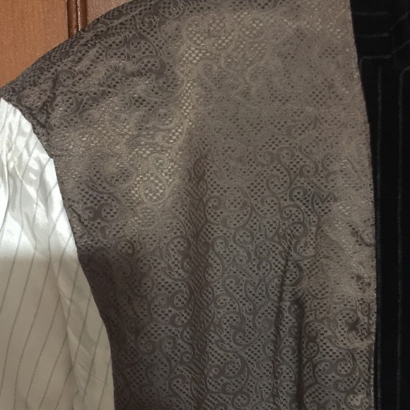 Velvet pinstripe blazer.  Mint condition - Picture 5 of 5